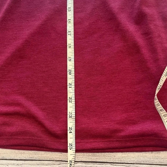 TALULA-ARITZIA V-Neck Womens Raspberry‎ Color Dress - Picture 12 of 13